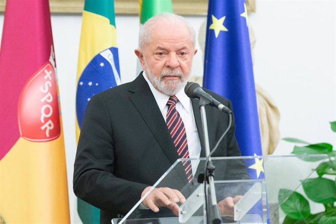 El presidente de Brasil, Luiz Inácio Lula da Silva.