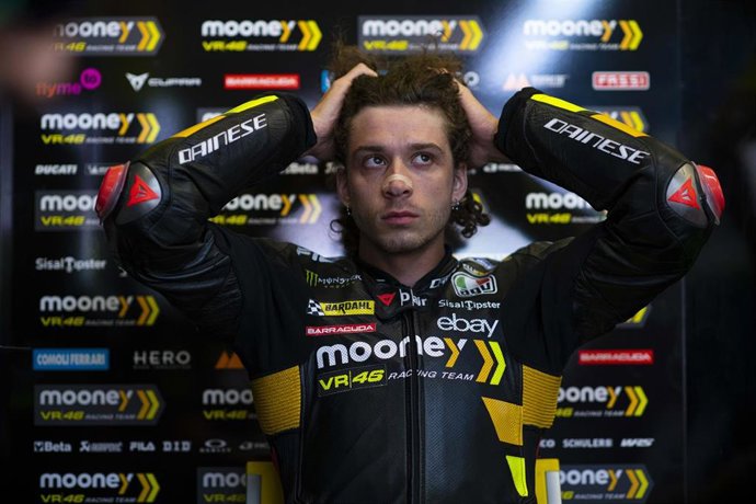 El piloto italiano de MotoGP Marco Bezzecchi ( Mooney VR46 Racing Team, Ducati)