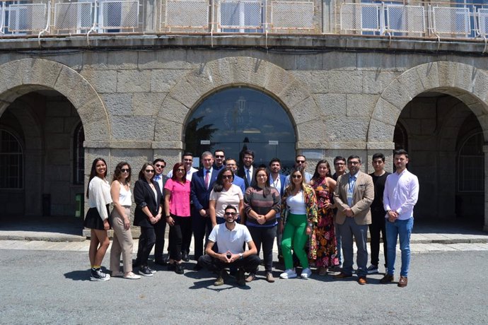 Alumnos de la Universidad Santo Tomás de Chile.