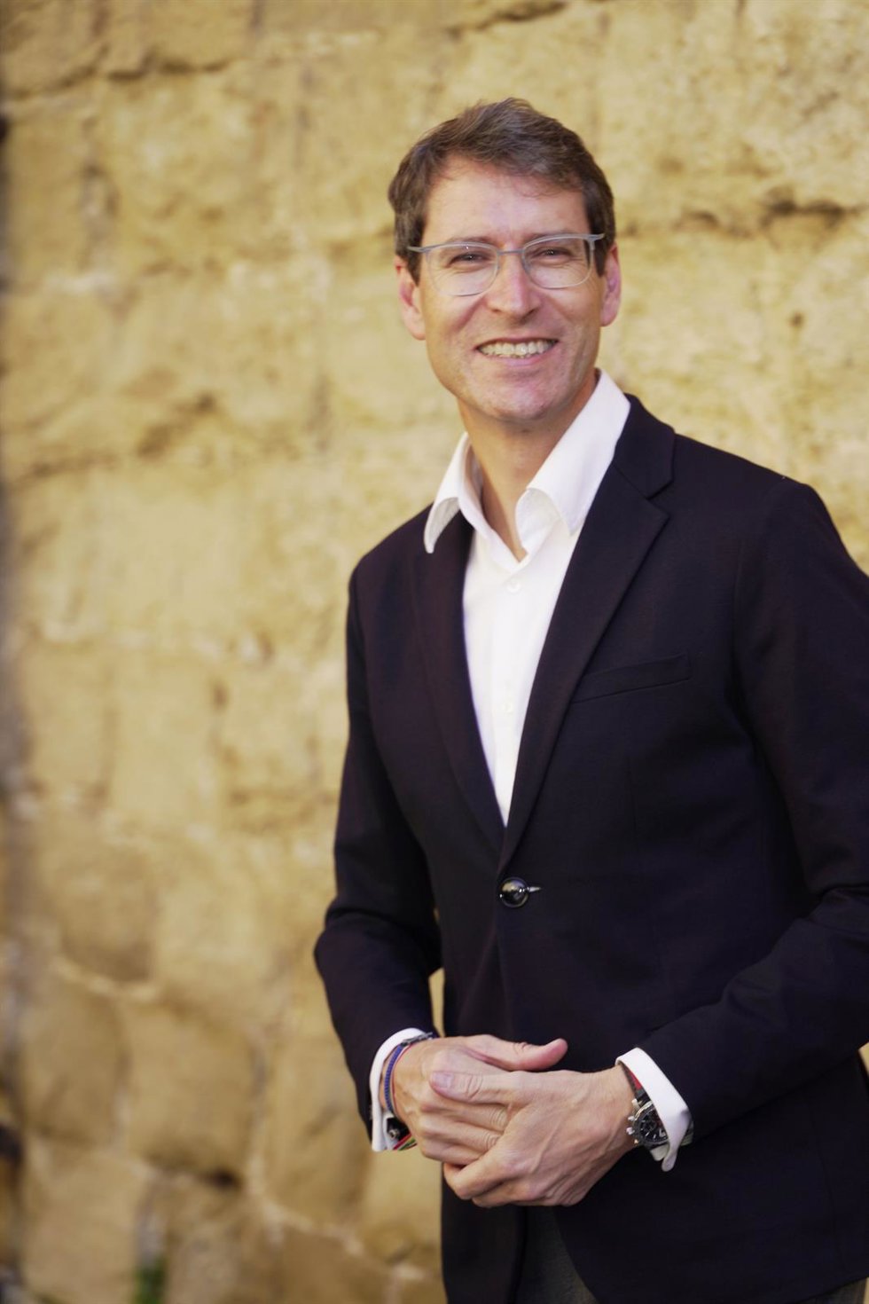 Archivo - El presidente electo del Gobierrno de La Rioja Gonzalo Capellán