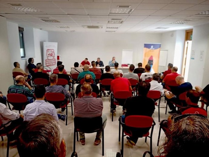 Asamblea del metal en UGT Córdoba el pasado mayo.