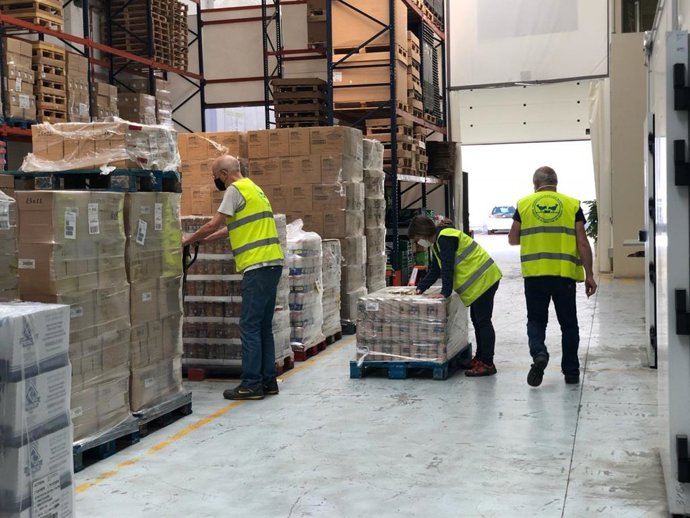 Voluntarios del Banco de Alimentos de Álava