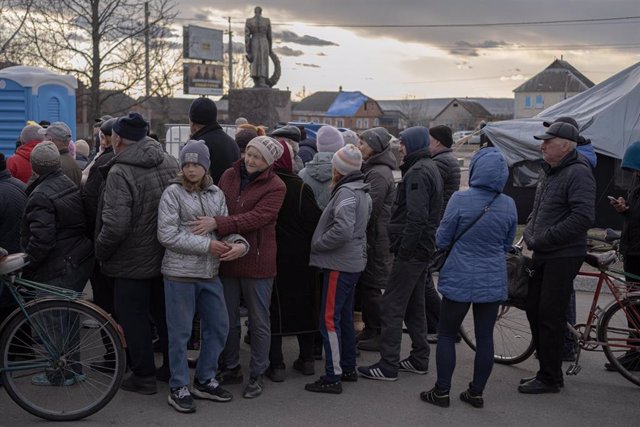 Archivo - Ayuda humanitaria en Járkov, Ucrania