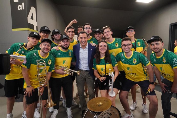 Moreno asiste al Jaén Paraíso Interior - FC Barcelona de la Final de la Liga de Primera División de Fútbol Sala