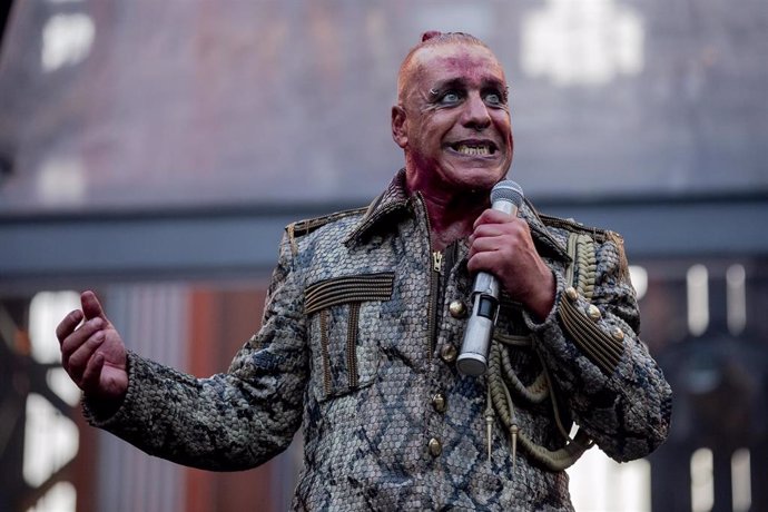 Archivo - El cantante de Rammstein, Till Lindemann