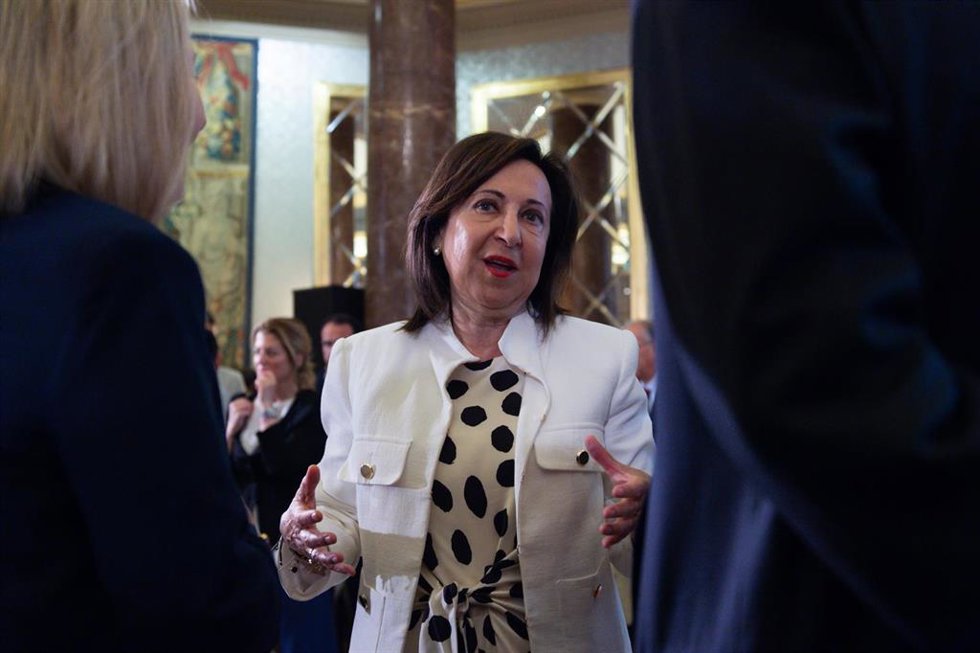 La ministra de Defensa, Margarita Robles. 