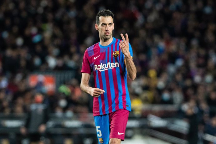 Archivo - Sergio Busquets, jugador del FC Barcelona