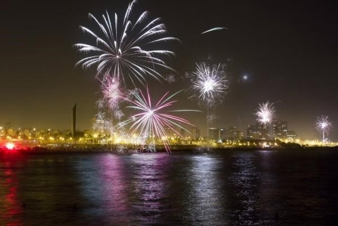Verbena de Sant Joan en Barcelona