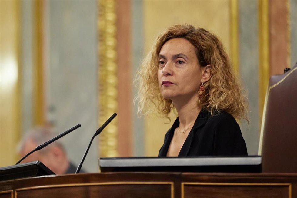 Archivo - La presidenta del Congreso, Meritxell Batet.