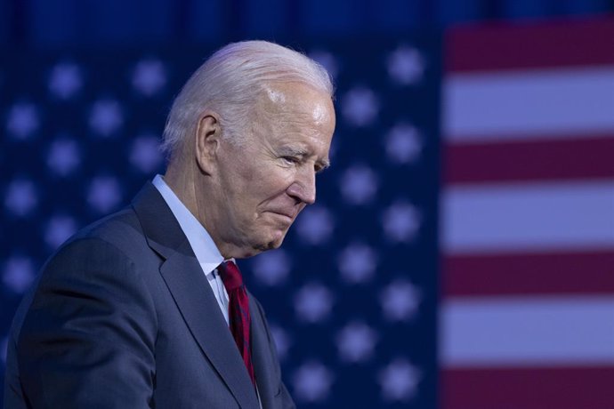 June 23, 2023, Washington, District of Columbia, USA: United States President Joe Biden makes remarks at a political event held by pro choice groups in Washington, DC, June 23, 2023