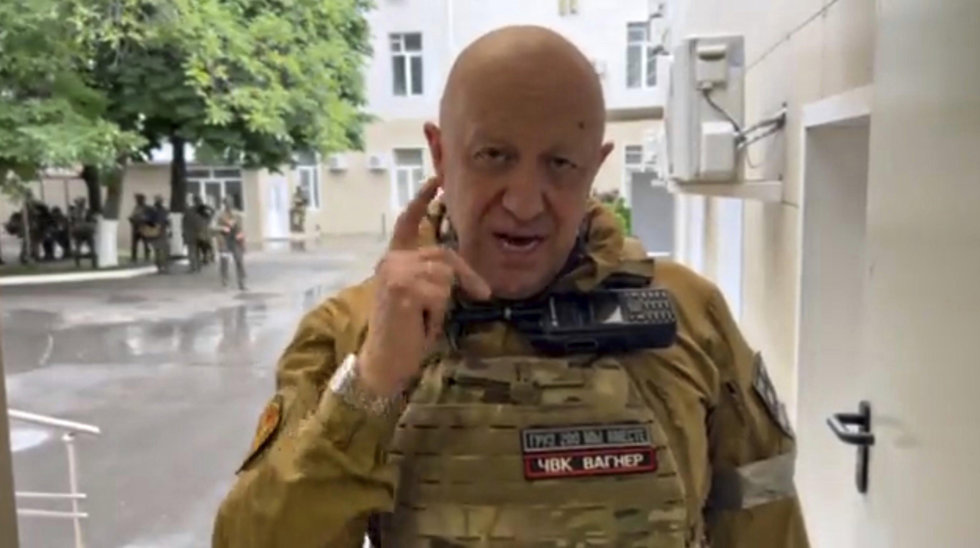 June 24, 2023, Rostov-on-Don, Donetsk Oblast, Ukraine: A screen grab of Russian Yevgeny Prigozhin, owner of the Wagner Group of mercenaries.