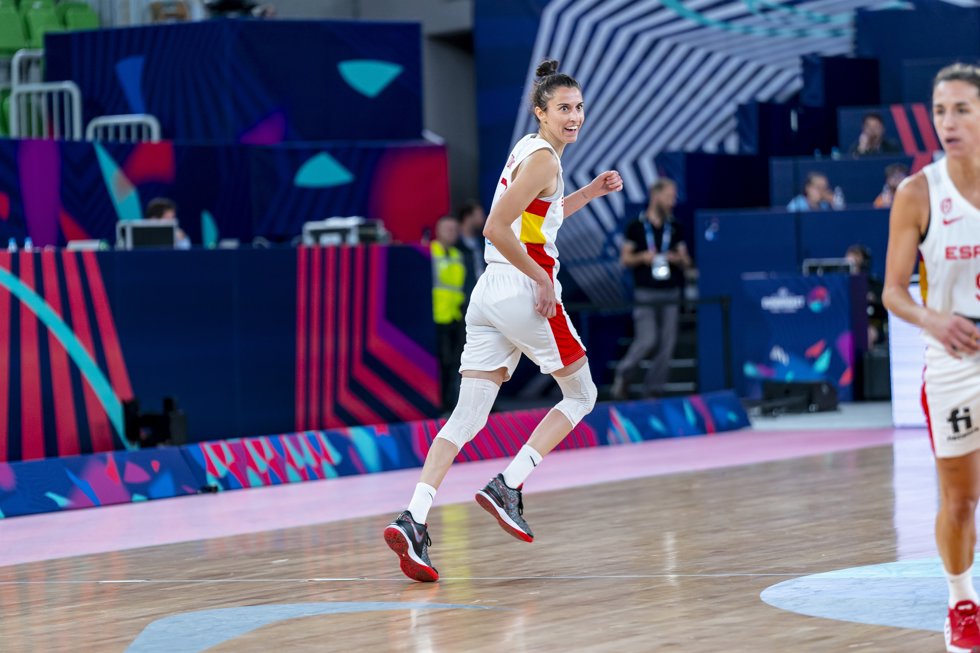 Alba Torrens, durante el Eurobasket 2023.