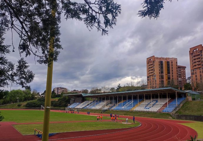 Pistas de atletismo de San Lázaro, en Oviedo