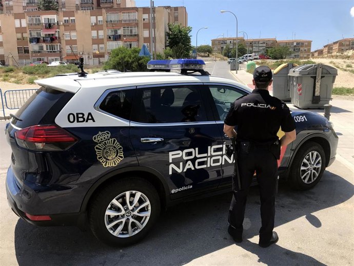 Vehículo de Policía Nacional