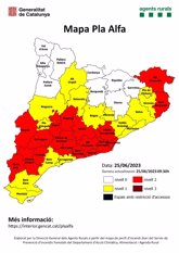 Foto: Activo el nivel 2 del plan por riesgo de incendio en 18 comarcas de Catalunya