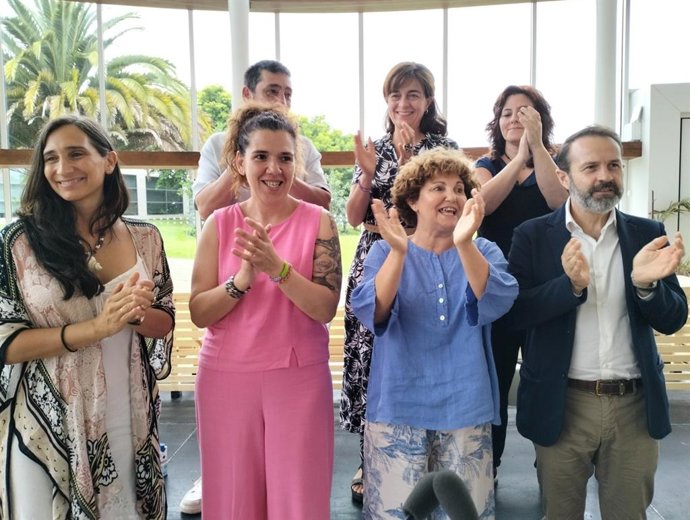 Candidatos de Sumar de Gipuzkoa al Congreso y Senado, encabezados por Pilar Garrido