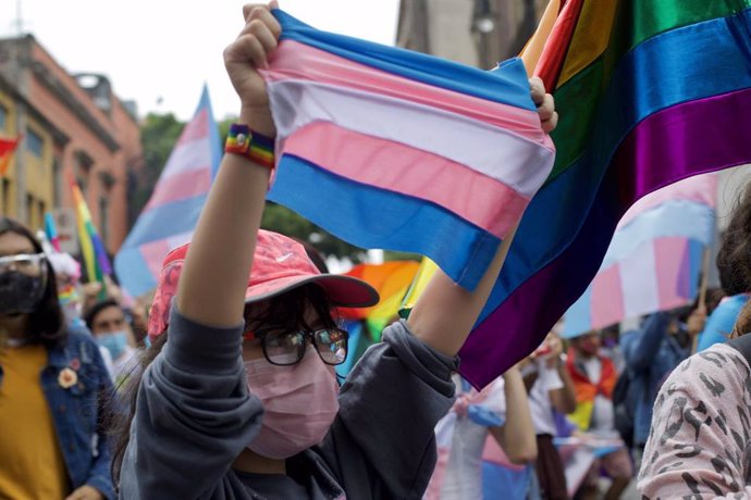 Archivo - Activistas trans en México