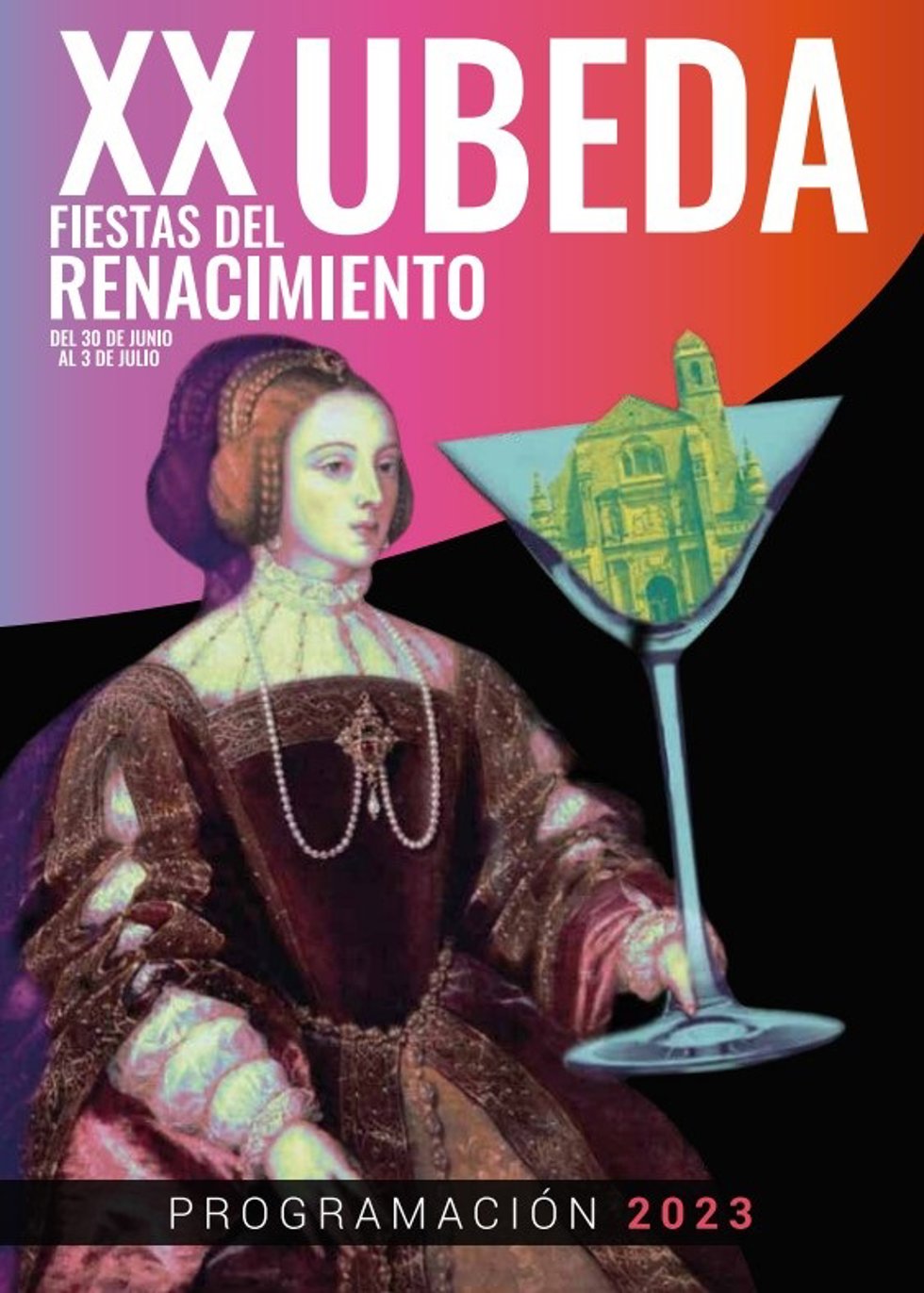 Cartel de las XX Fiestas del Renacimiento.