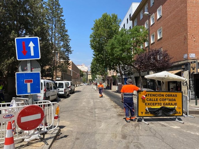 Varias calles de Zaragoza se cortarán este lunes por obras.