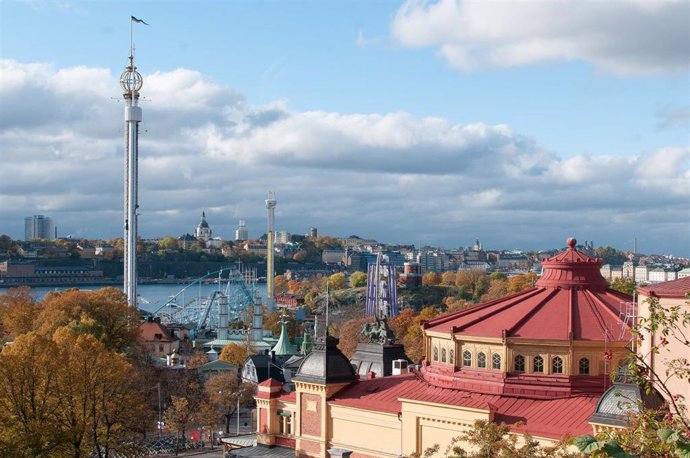 Archivo - Parque de atracciones Grna Lund, en Estocolmo 