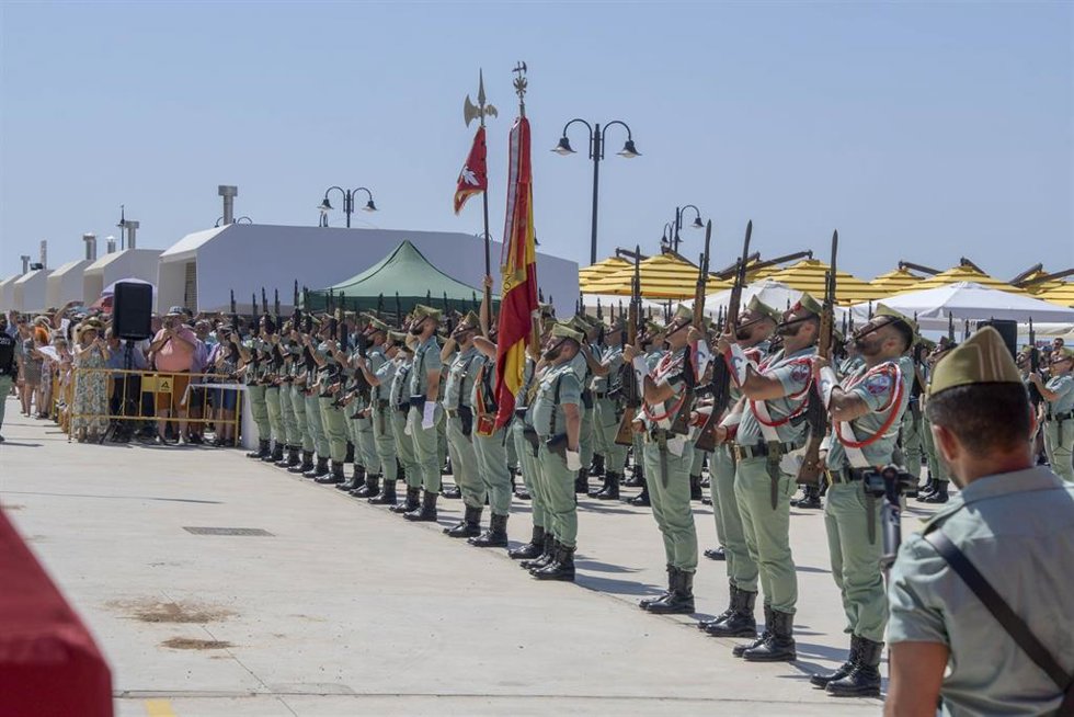 Jura de Bandera en Adra
