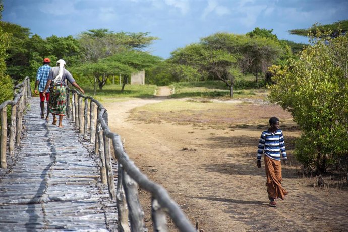 Archivo - La región keniana de Lamu, fronteriza con Somalia