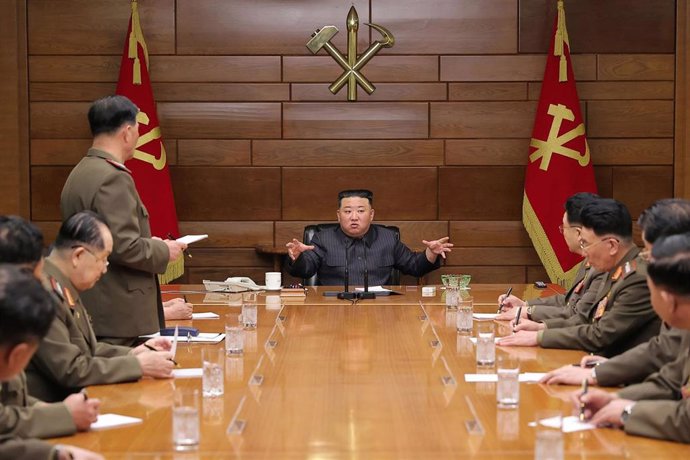 Archivo - Imagen de archivo del presidente de Corea del Norte, Kim Jong Un 