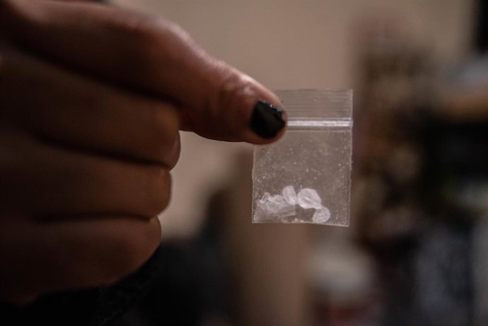 Archivo - August 13, 2021: Methamphetamine, also known as crystal, is a highly addictive synthetic stimulant drug that produces a feeling of euphoria among those who consume it. Currently there is a great demand for its low cost compared to other synthe