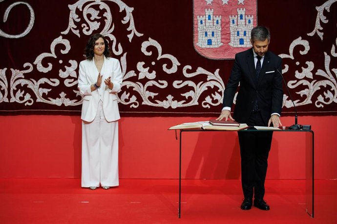 Miguel Ángel García toma posesión como consejero de Presidencia, Justicia y Administración Local de la Comunidad de Madrid