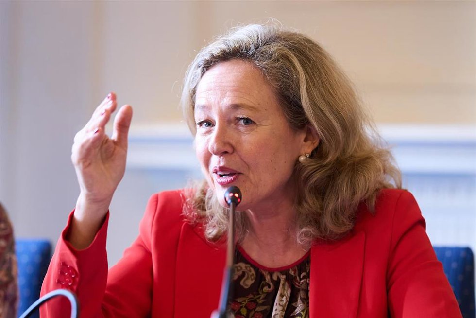 La vicepresidenta primera del Gobierno y ministra de Asuntos Económicos y Transformación Digital, Nadia Calviño
