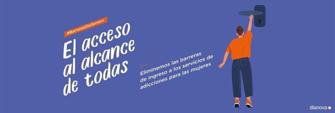 Cartel campaña "El acceso al alcance de todas"