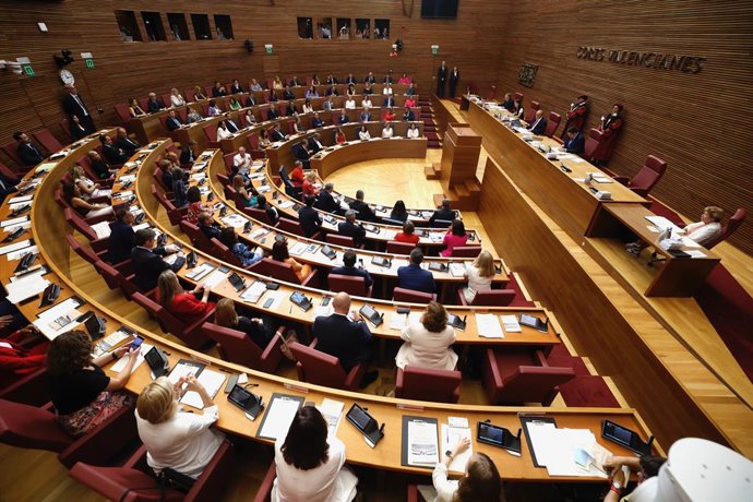 Sesión constitutiva de Les Corts