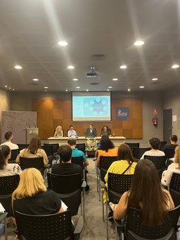 Presentación del bono digital este lunes en Valladolid.