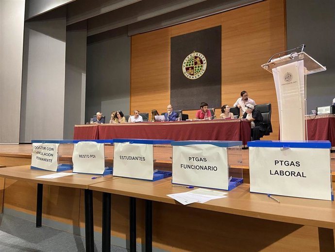 Constituido el nuevo Claustro de la Universidad de Jaén