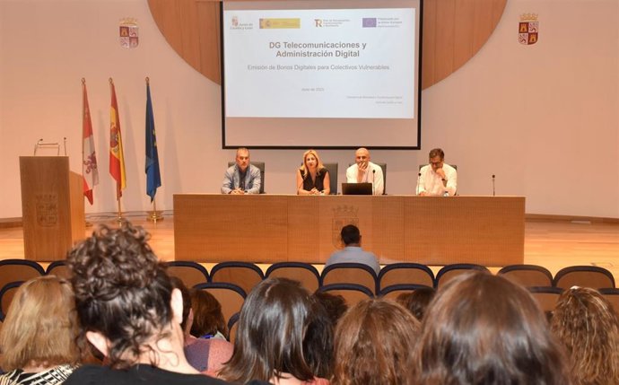 Presentación del bono digital en Soria