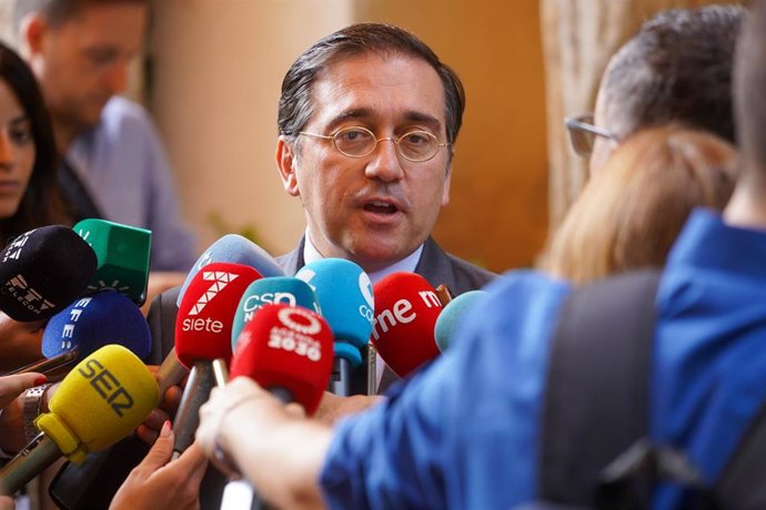 El ministro de Asuntos Exteriores, Unión Europea y Cooperación, José Manuel Albares