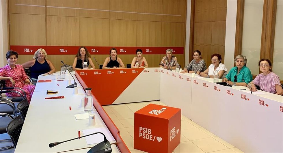 La secretaria general del PSIB, Francina Armengol, durante el Consejo Asesor de Políticas de Igualdad del partido