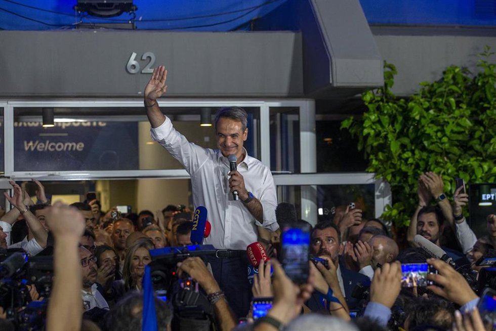 El primer ministro griego, Kyriakos Mitsotakis