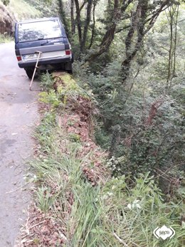 Accidente de tráfico en Grado