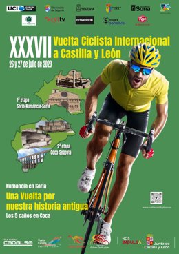 Cartel de la Vuelta a Castilla y León.