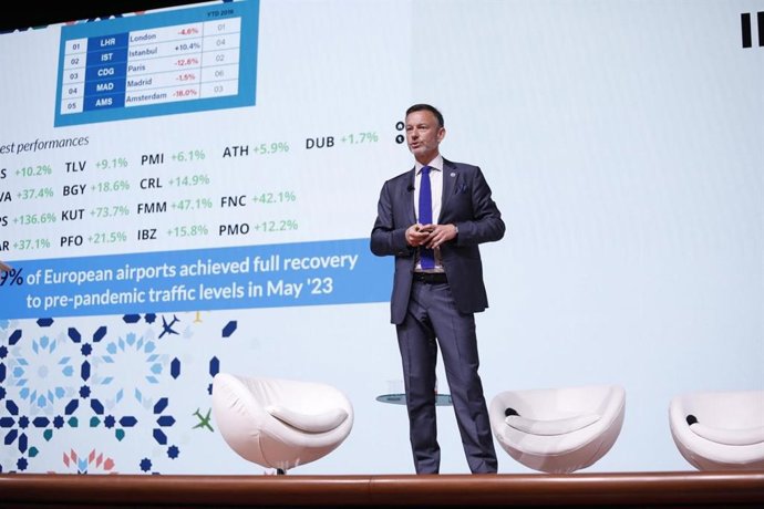 El director general del Airports Council International (ACI) en Europa, Olivier Jankovec.