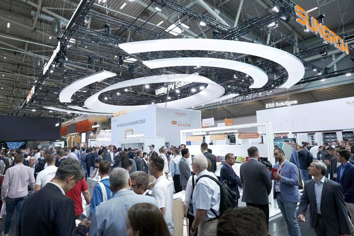 Sungrow Booth at Intersolar Europe 2023
