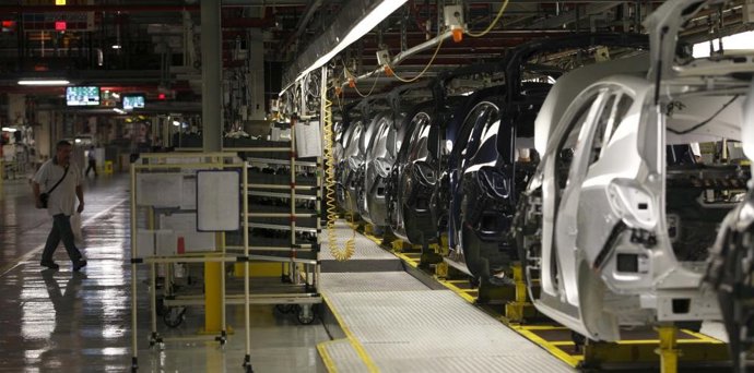 Instalaciones de General Motor en Zaragoza.