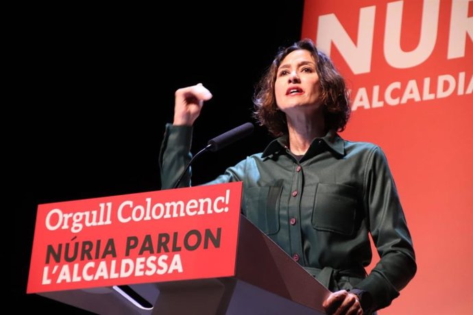 Archivo - L'alcaldessa de Santa Coloma de Gramenet, Núria Parlon