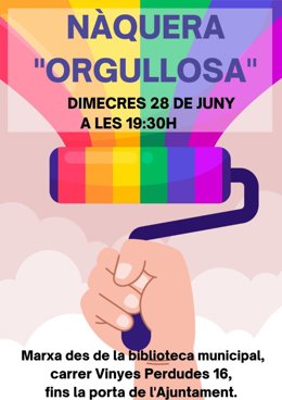 Cartel de la manifestación Nquera Orgullosa