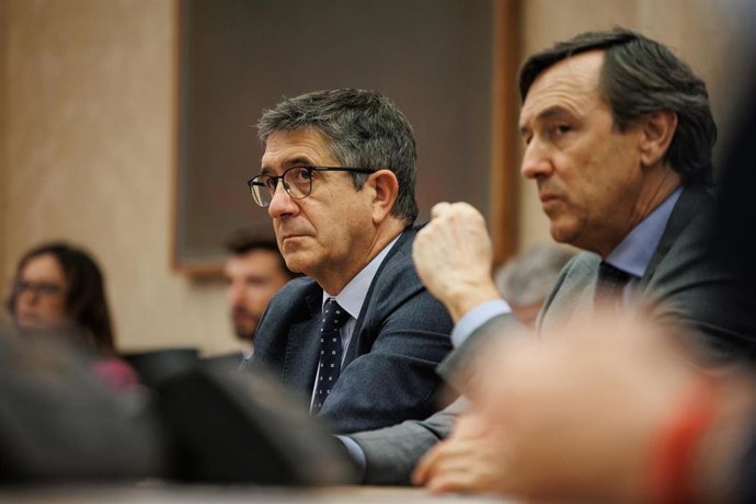 El portavoz del PSOE en el Congreso de los Diputados, Patxi López