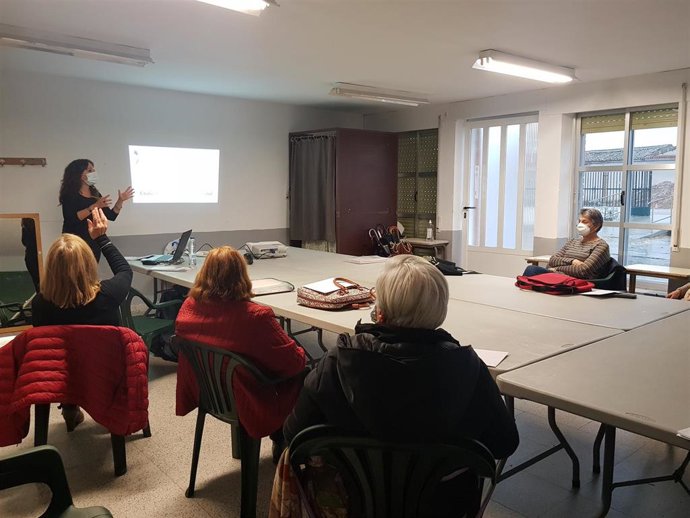 Una charla de 'Kilómetros de igualdad'.