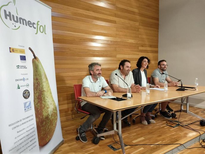 Presentación del proyecto que permite reducir la cantidad de tratamientos fitosanitarios para la mancha negra del peral