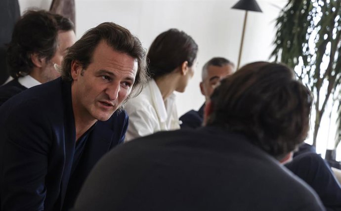 El hijo de Ricardo Bofill, Pablo Bofill, durante la inauguración de la Torre Ikon, a 27 de junio de 2023, en Valencia, Comunidad Valenciana (España). 