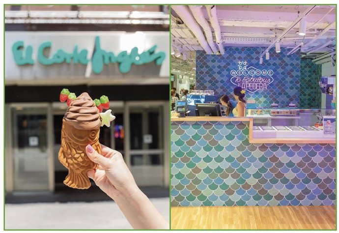 Heladería La Pecera en El Corte Inglés